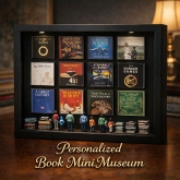 Museum of Us Frame Our Story – Personalized Book-Style Memory Frame | Meaningful Gift for Couples