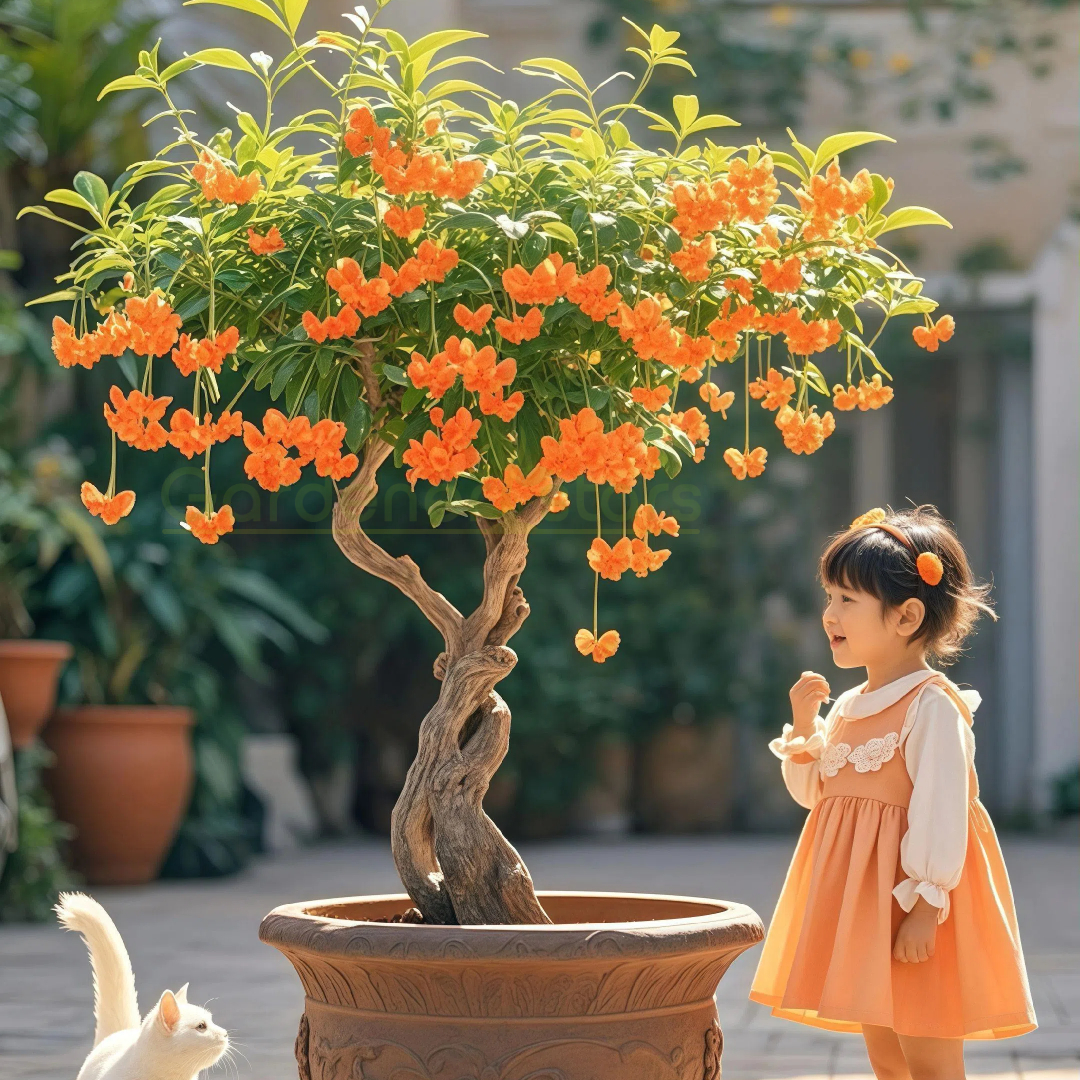 🦋✨ Golden Butterfly Vine Seeds – Create a Waterfall of Blooms! 🌿💛