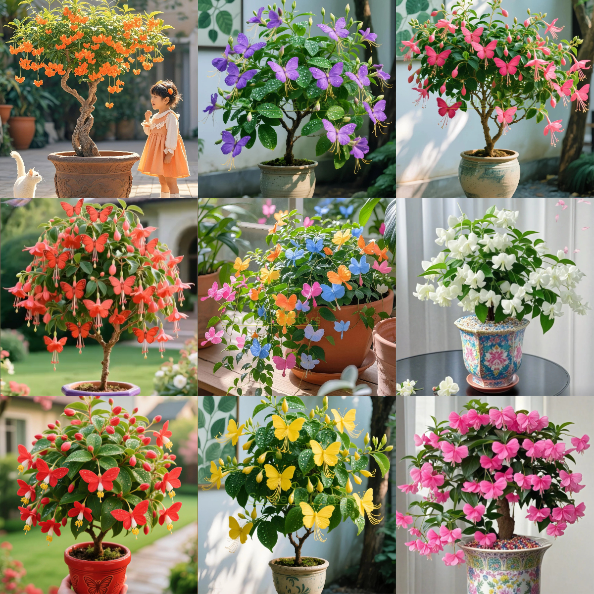 🦋✨ Golden Butterfly Vine Seeds – Create a Waterfall of Blooms! 🌿💛