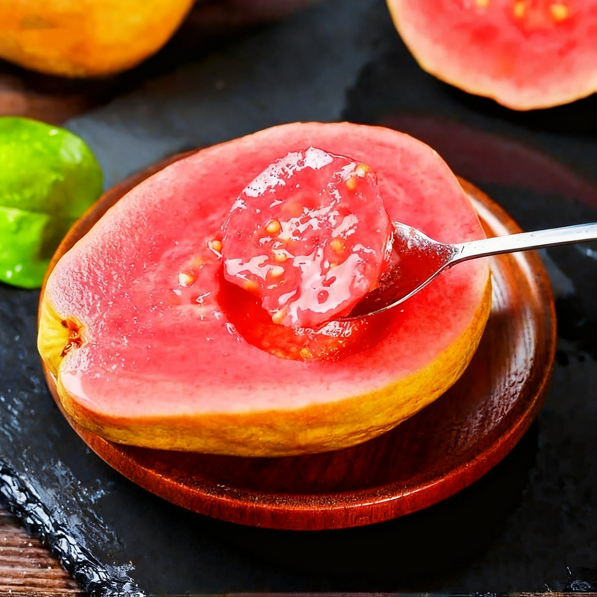 🍈 Semená z ružovej guavy na výsadbu – Vhodné na kvetináče, skleníky a otvorené záhrady 🍈