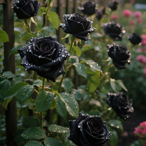 🔥 Posledný deň výpredaja! 🔥-🖤Semená vzácnej čiernej gotickej ruže🌹