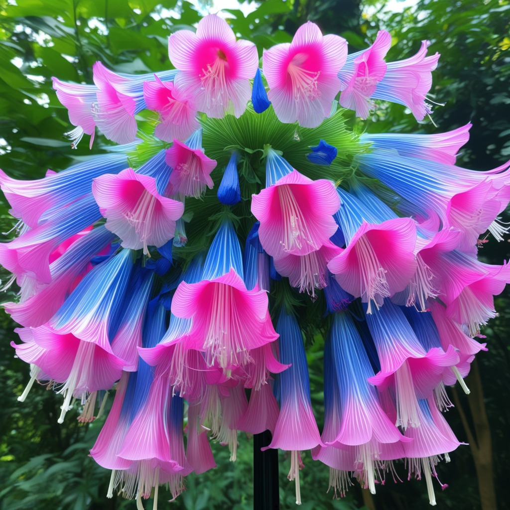Red & Blue-Giant Hanging Lobelia Seeds🌊