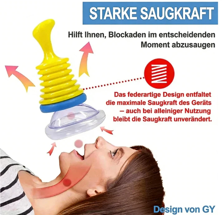Nichtinvasive Erste-Hilfe bei Erstickungsanfällen für Erwachsene und Kinder | Anti-Erstickungsgerät
