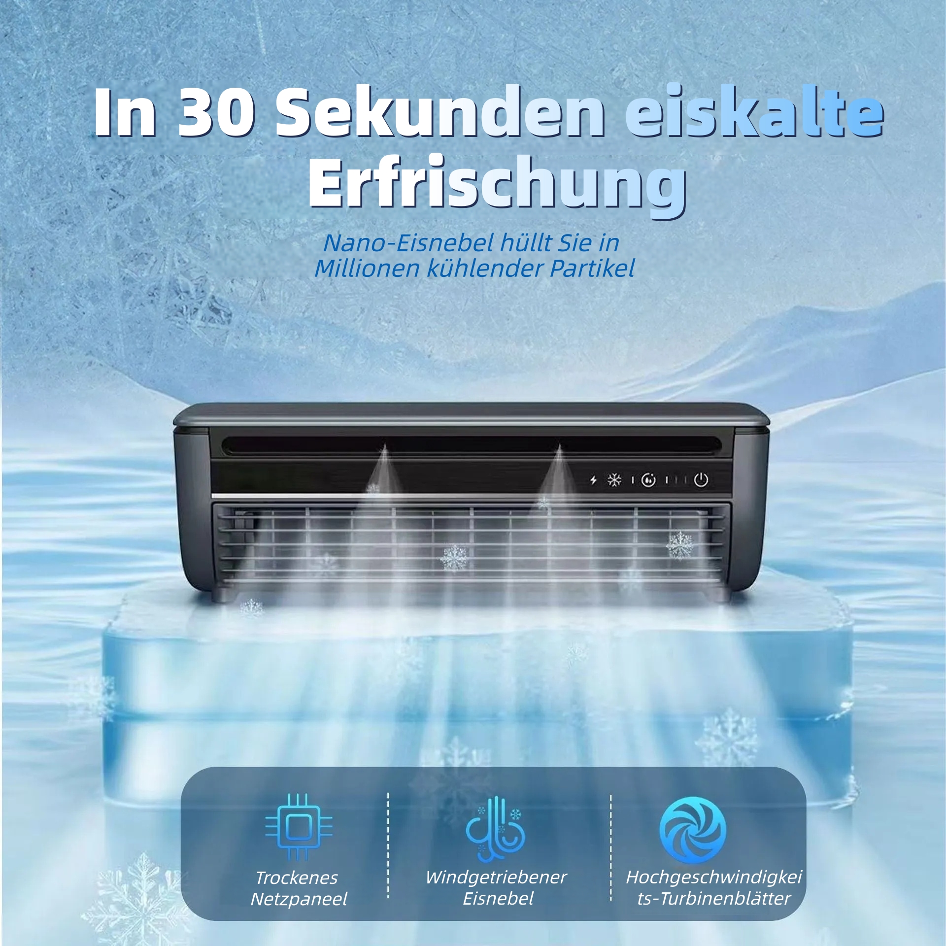 ⏳Zeitlich begrenztes Angebot🍃Tragbare Wandklimaanlage【Kostenloser Versand】