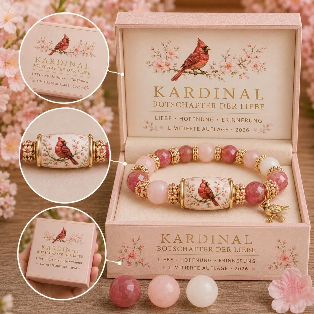 🌿 Liebe, Frieden & Frühlingsgrüße 💖 | Limitiertes Armband 2026 – inklusive Geschenkbox