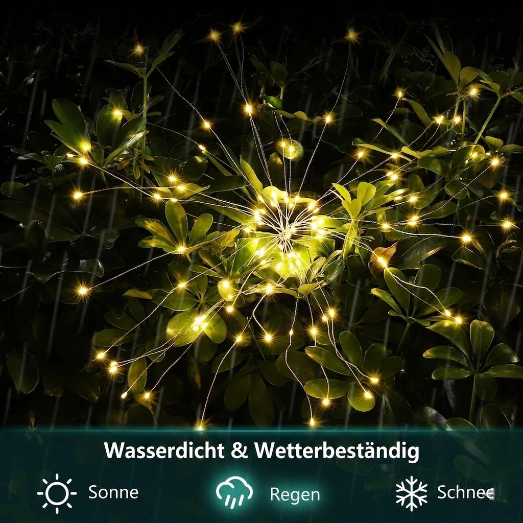 🔥Heißer Sale – 49 % Rabatt🔥 Solar-Feuerwerkslichter ✨