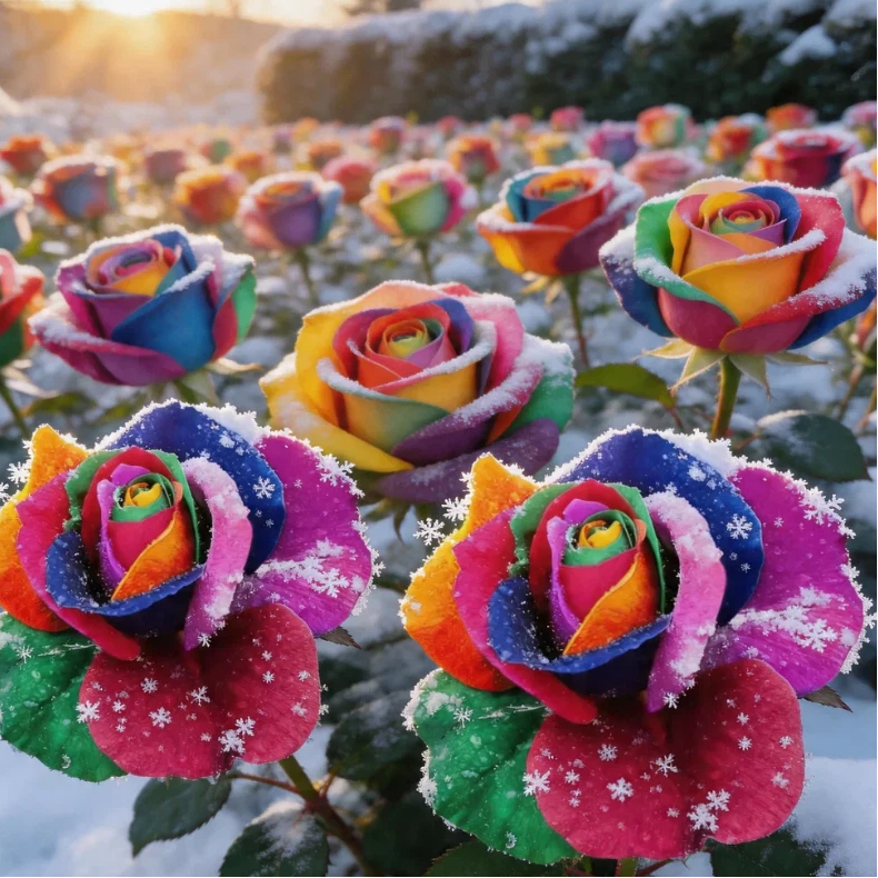 💐 Pflanze einen Regenbogen in deinen Garten | Regenbogenrosensamen