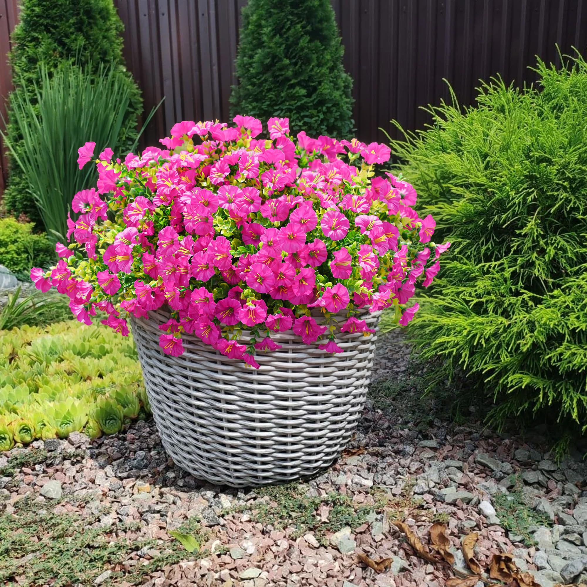 🔥Nur noch heute! Je nur 2,99 $!🔥 UV-beständige künstliche Petunienblumen