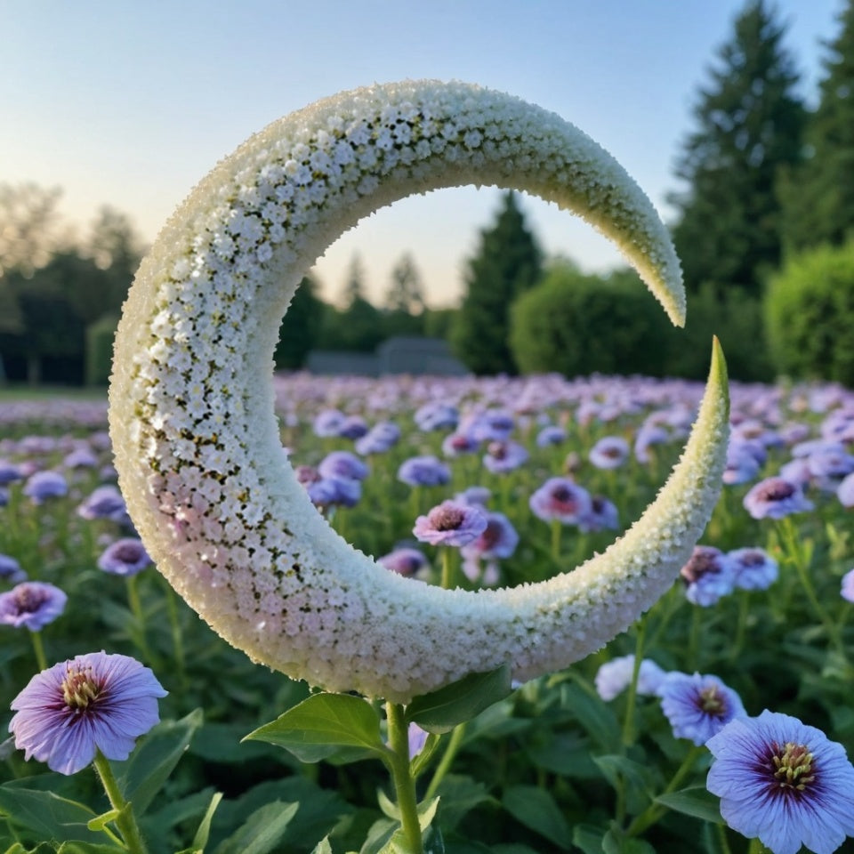 🌙 Mondsichelblumen 🌸