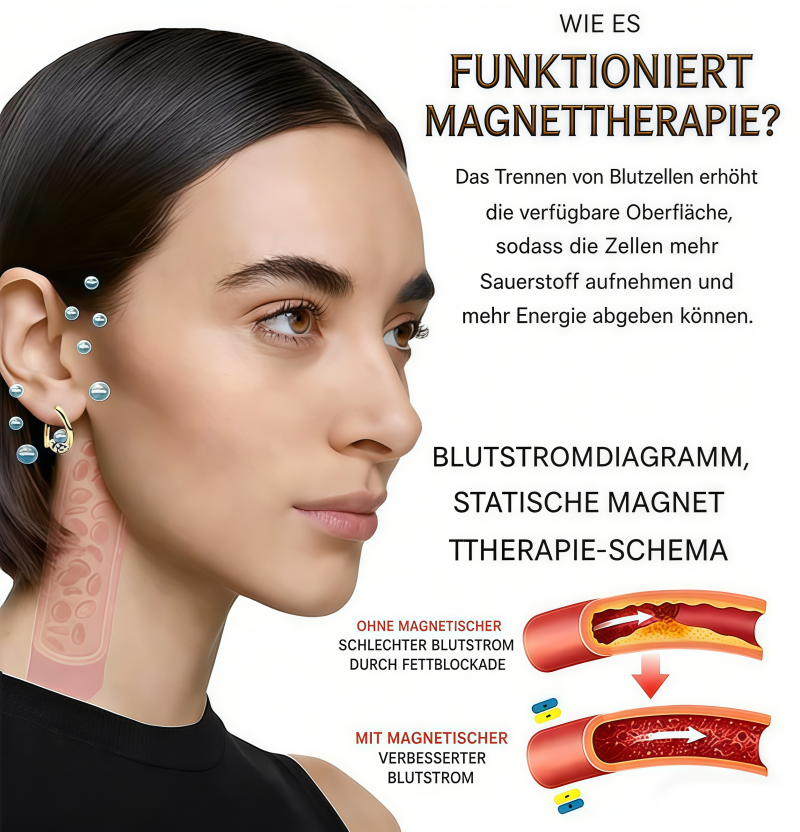 🔥 SUPER-FLASH-SALE – BIS ZU 50 % RABATT 🔥Lymphvity Magnetfeldtherapie-Ohrringe mit Germanium
