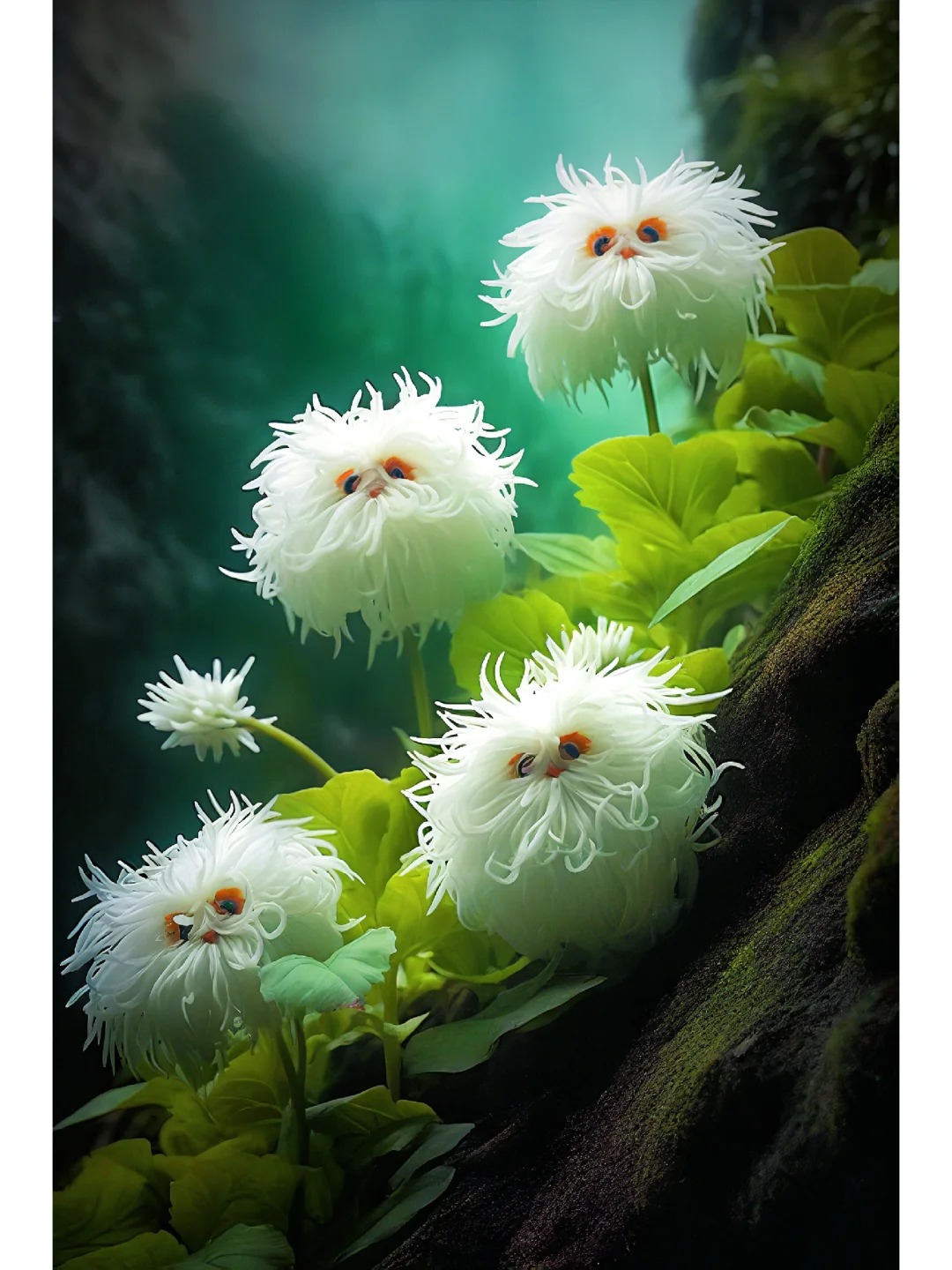 50% de Réduction 🎁⏰Cat's eye dazzle - Blanc Bouclé