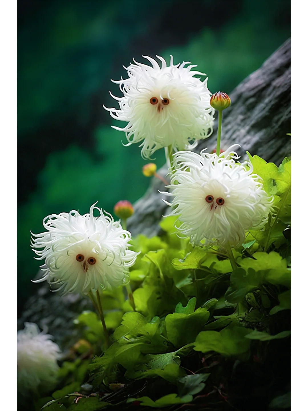 50% de Réduction 🎁⏰Cat's eye dazzle - Blanc Bouclé