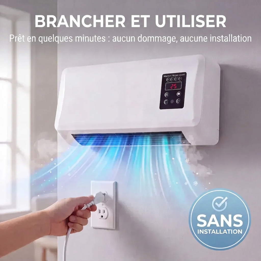 🔥Offre limitée🔥Climats portables sans conduit : aucune fenêtre nécessaire