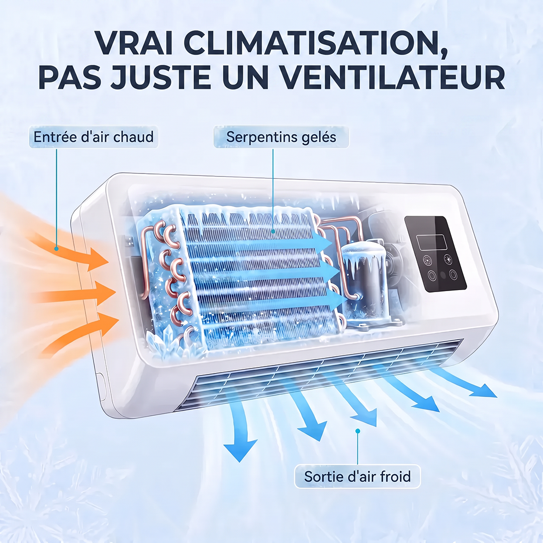🔥Offre limitée🔥Climats portables sans conduit : aucune fenêtre nécessaire