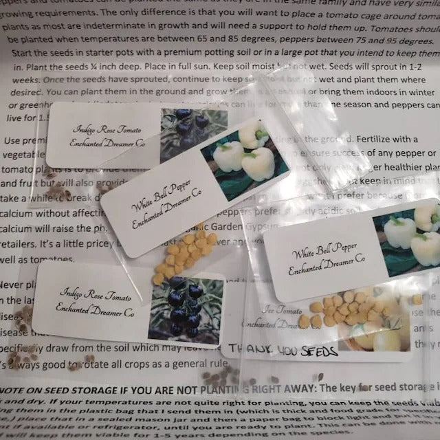 🍅50/100 graines de tomates bio Indigo Rose, variété ancienne, sans OGM, Solanum lycopersicum