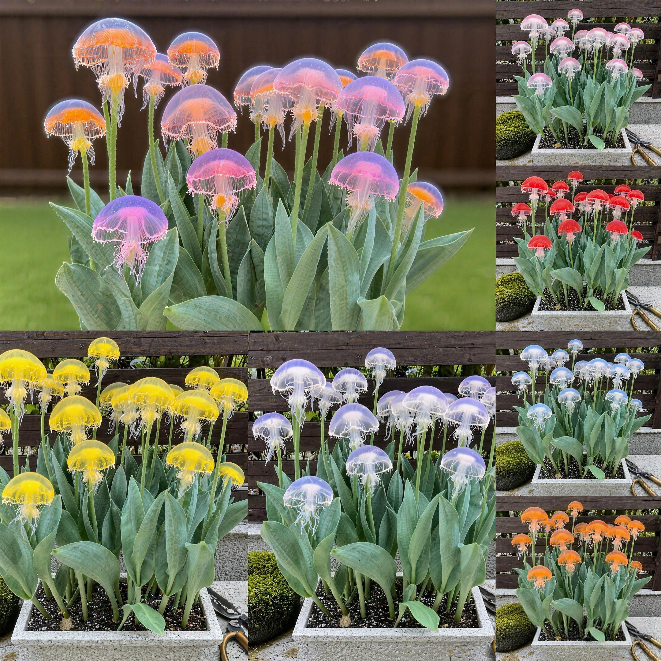 Seltene Medusa-Orchidee – Duftende Bulbophyllum Medusae mit herabhängenden Ranken – Pflegeleichte exotische Zimmerpflanze