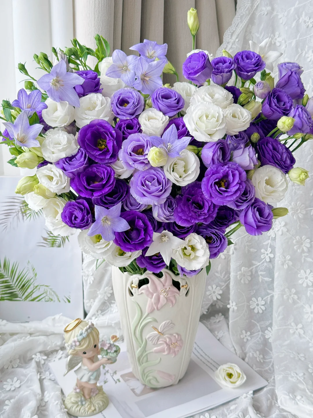 💐Lisianthus – Beauté intemporelle, amour éternel💫