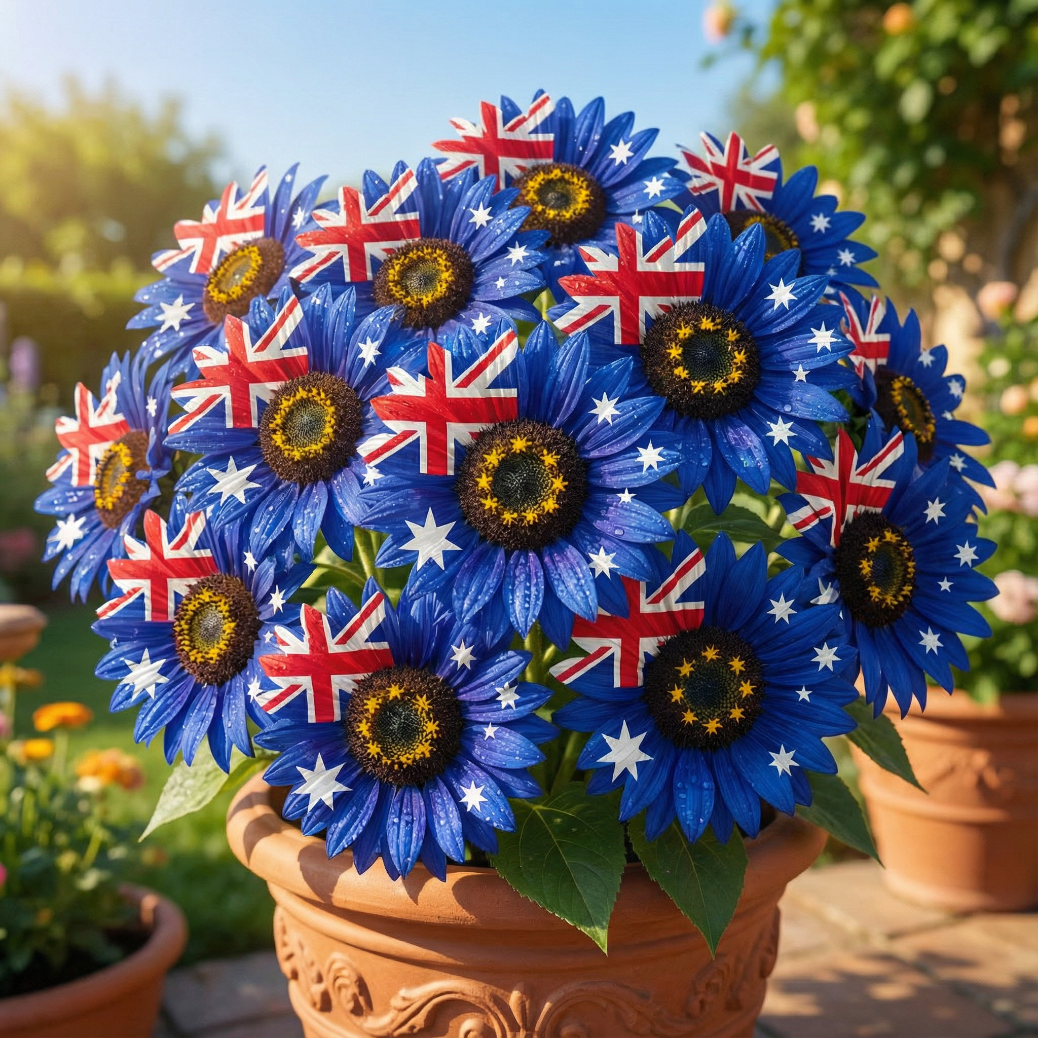 🚩Graines de fleurs motif drapeau 🌸 Un jardin qui prend vie