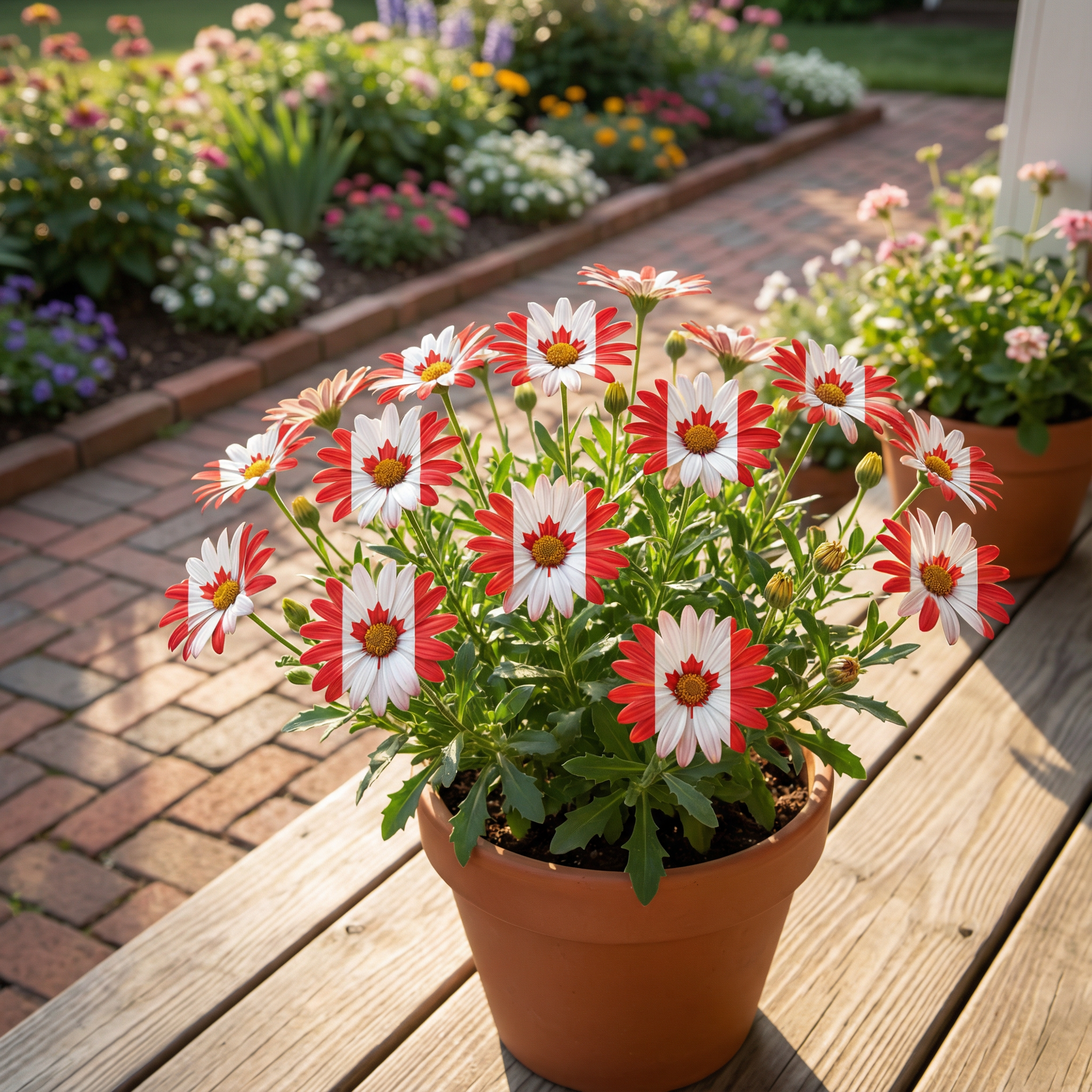 🚩Graines de fleurs motif drapeau 🌸 Un jardin qui prend vie