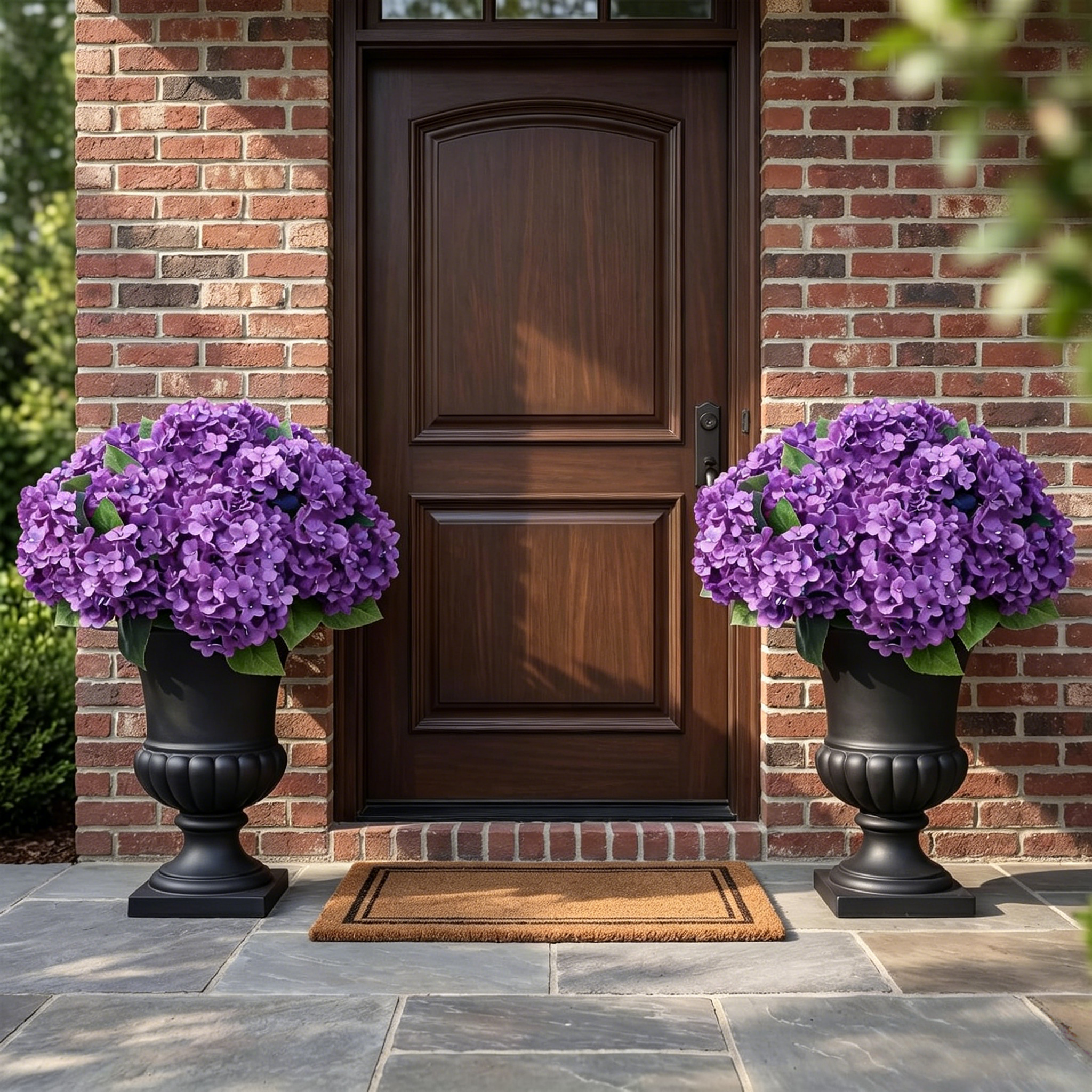 💥Last Day 70% OFF💐Artificial Outdoor Hydrangea Flowers - UV resistant, Waterproof, Windproof