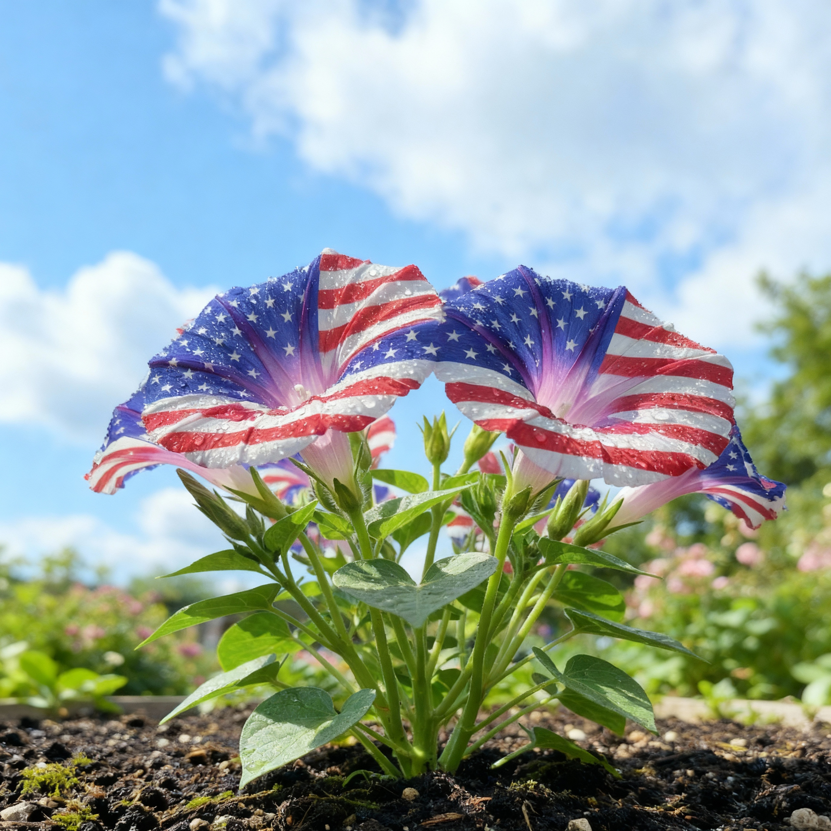 🚩Graines de fleurs motif drapeau 🌸 Un jardin qui prend vie