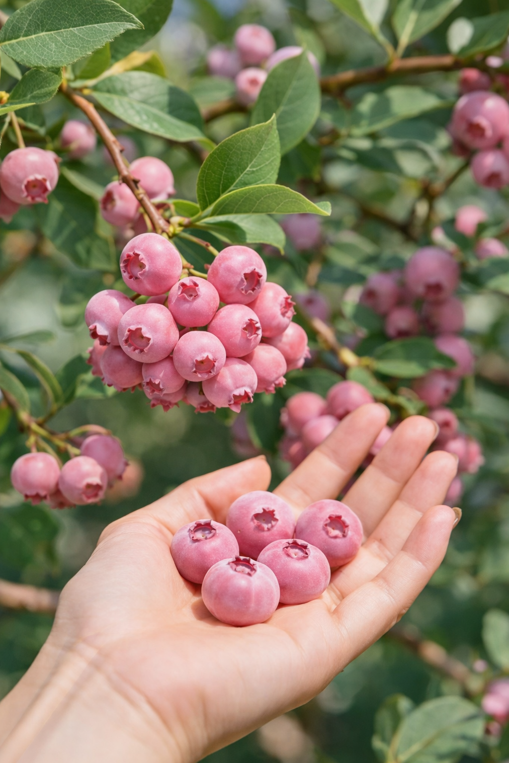 Cultivez de rares myrtilles roses chez vous 🍓🌸