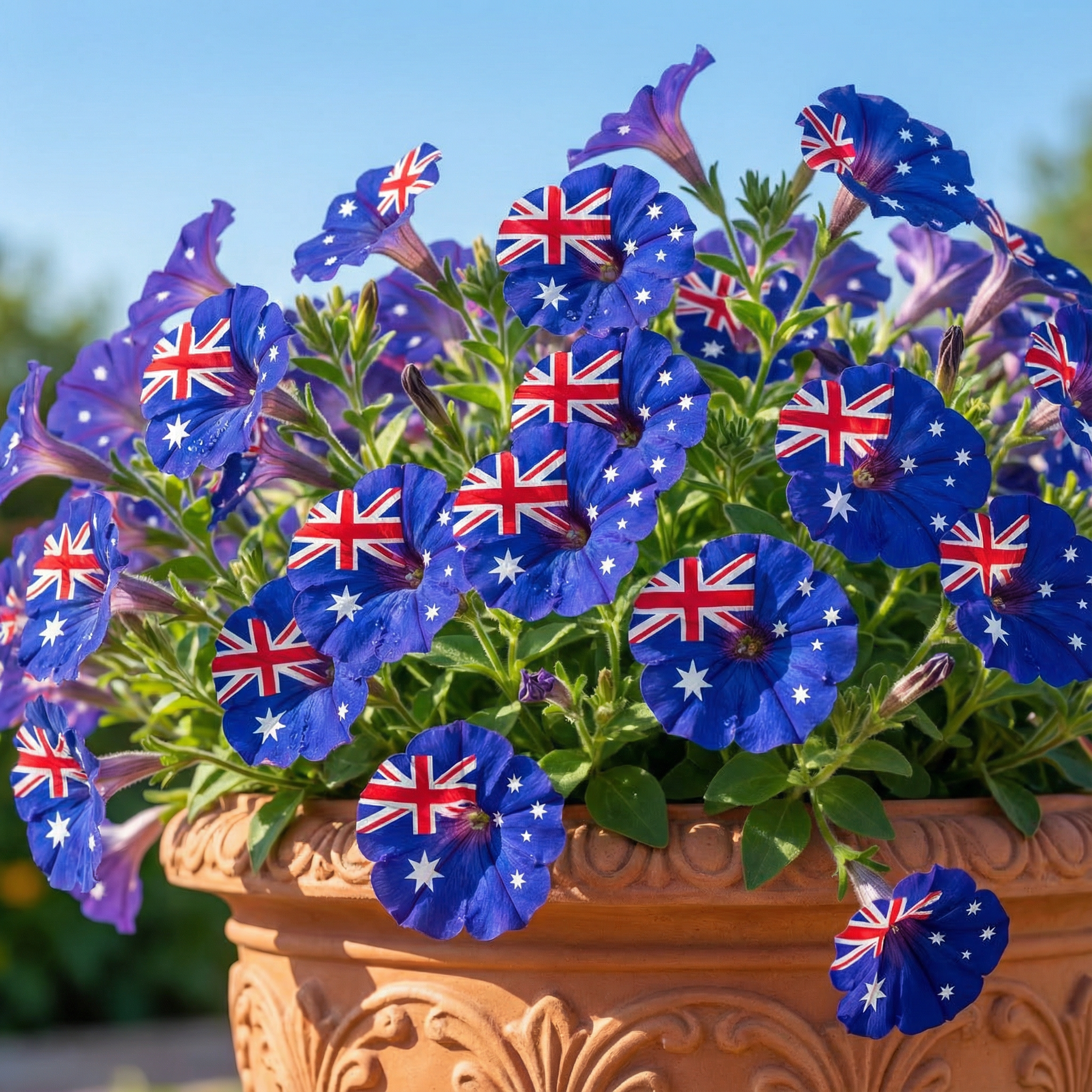 🚩Graines de fleurs motif drapeau 🌸 Un jardin qui prend vie