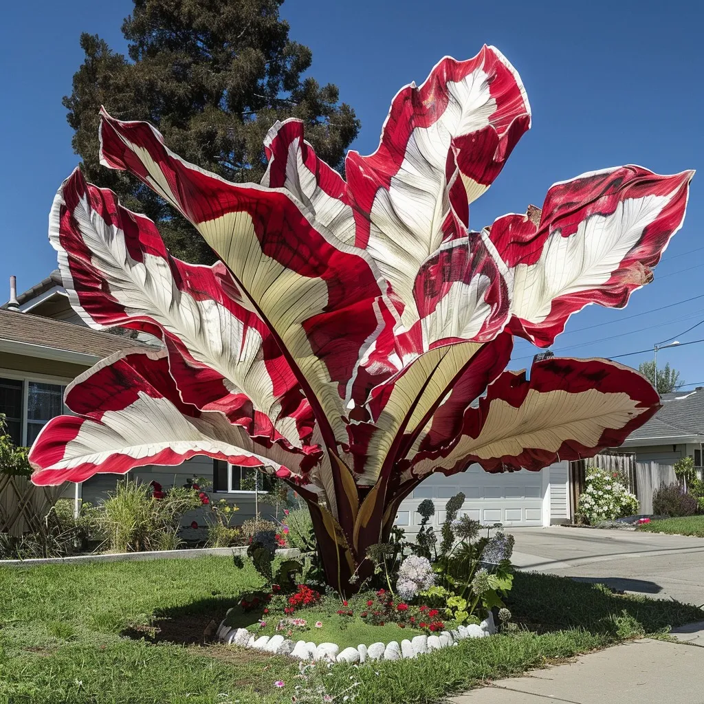 🌿 Cultivez les Giant Caladiums - 🌟La vedette tropicale de votre jardin