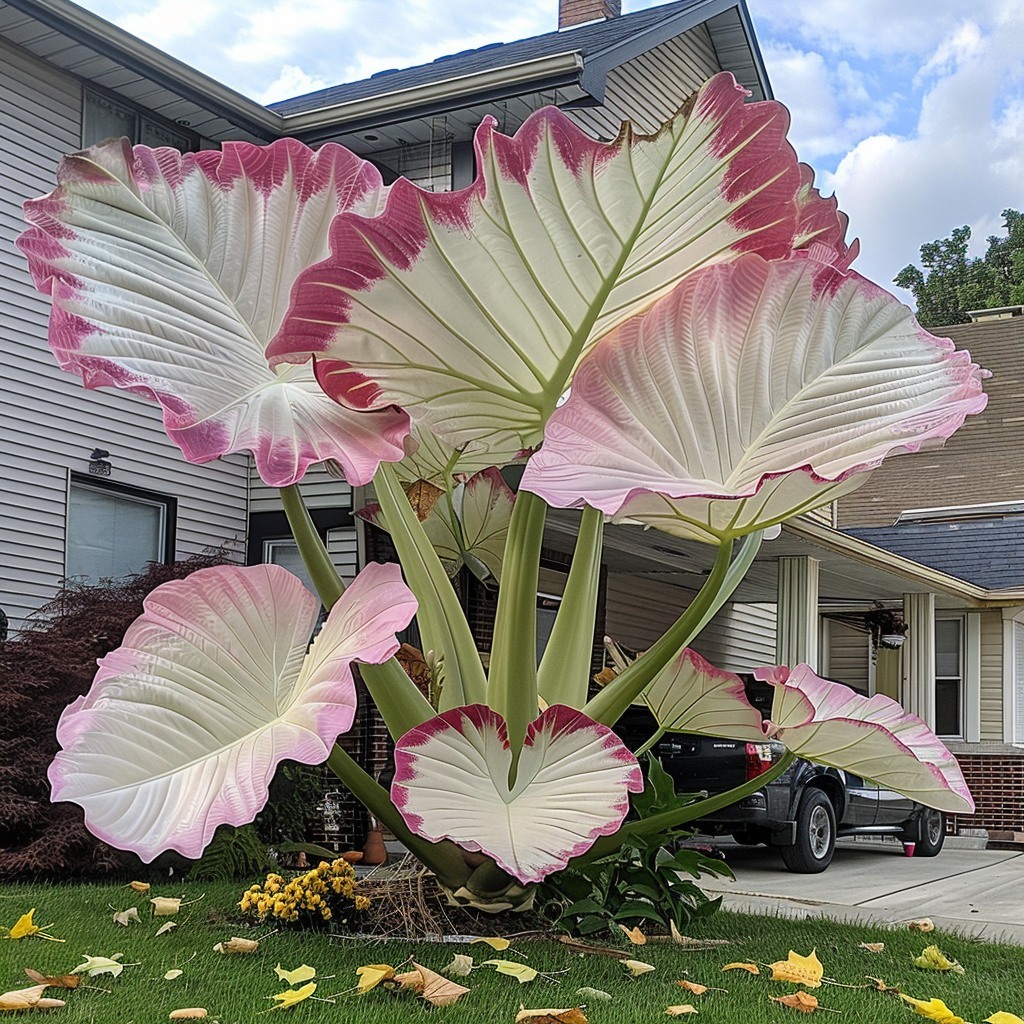 🌿 Cultivez les Giant Caladiums - 🌟La vedette tropicale de votre jardin
