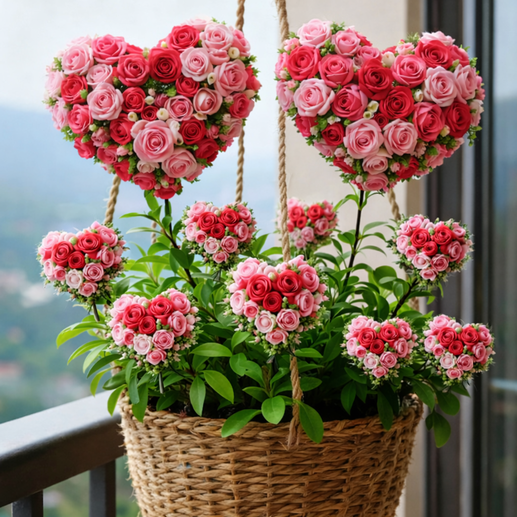 🌈Graines d'hortensia en forme de cœur