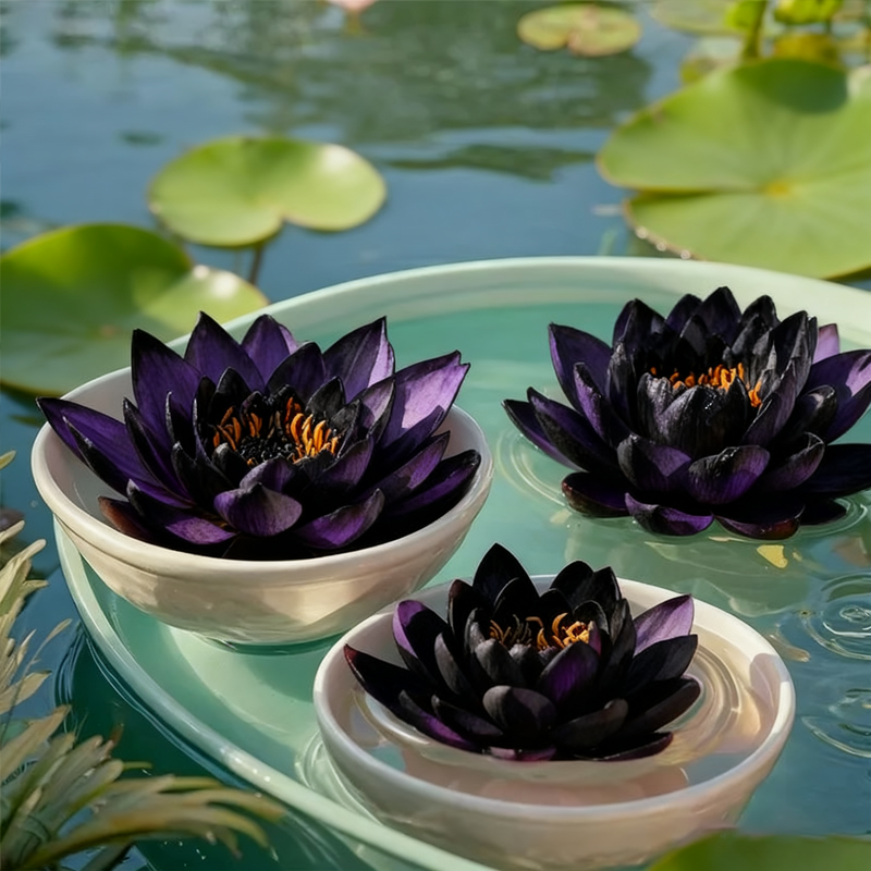💮Graines de lotus violet nuit