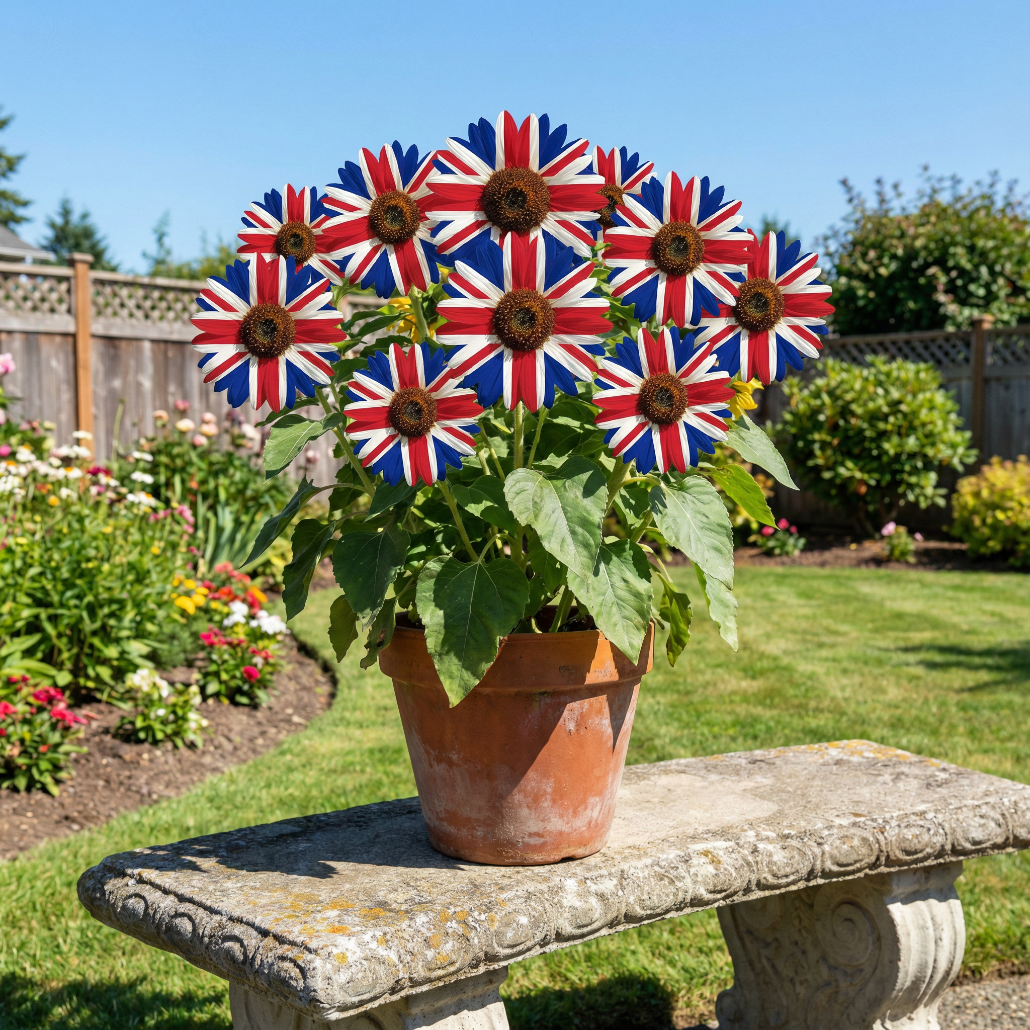 🚩Graines de fleurs motif drapeau 🌸 Un jardin qui prend vie