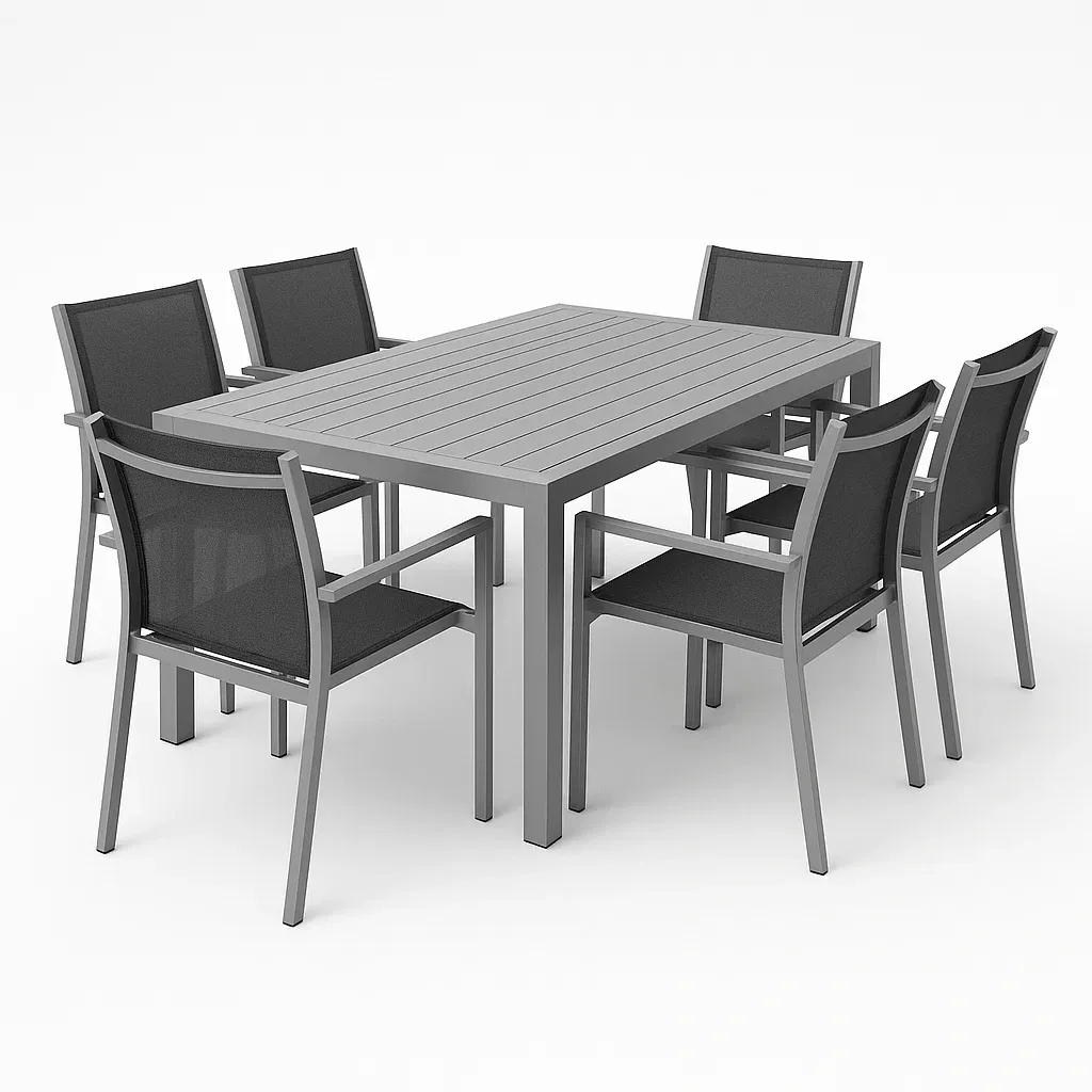 Mobili da terrazza,Set tavolo e sedie da terrazza - FURNIARTE