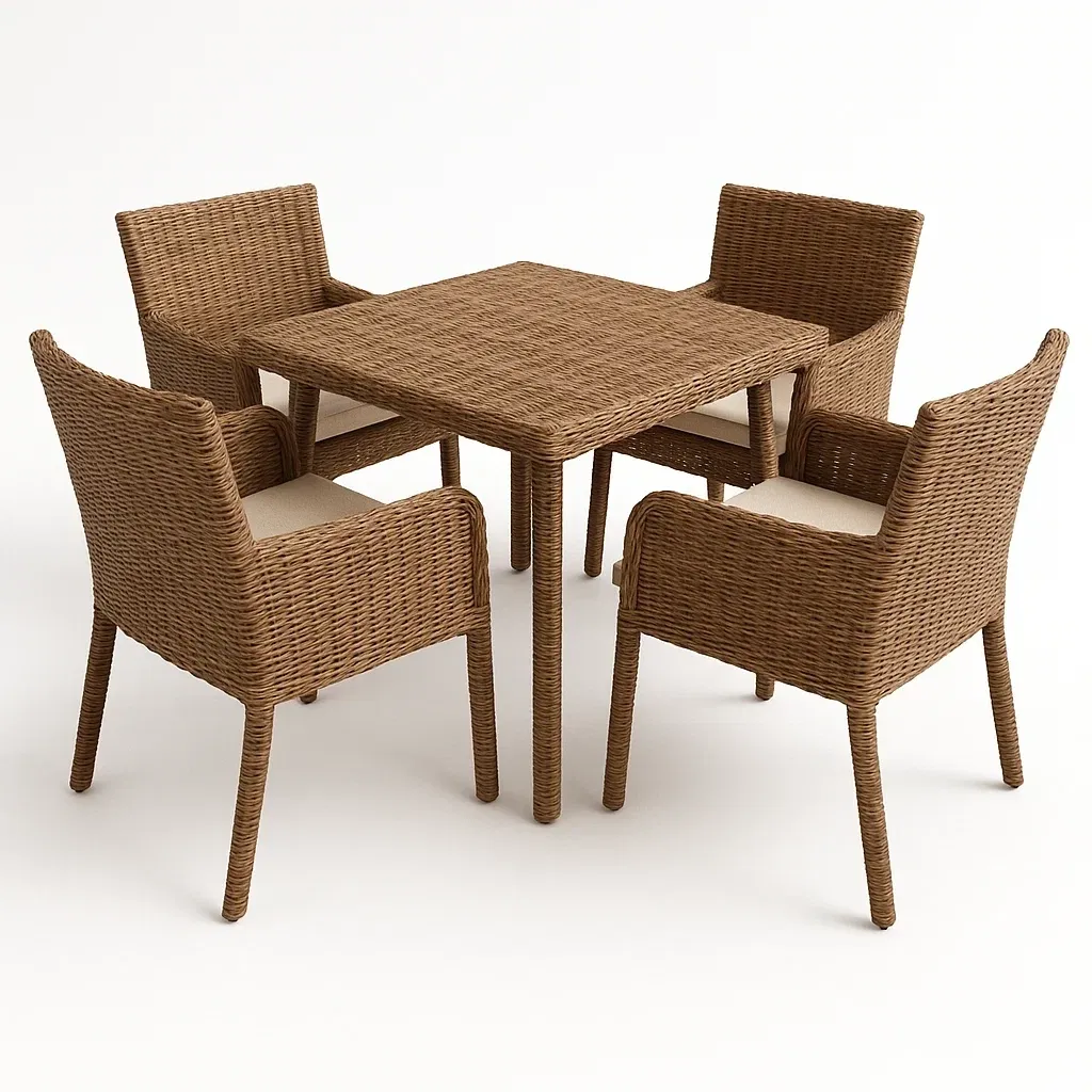 Mobili da terrazza,Set tavolo e sedie da terrazza - FURNIARTE