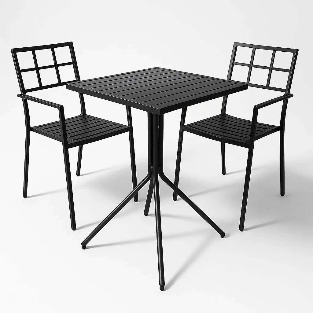 Mobili da bar per esterni,Set bistrot compatto da terrazza - FURNIARTE