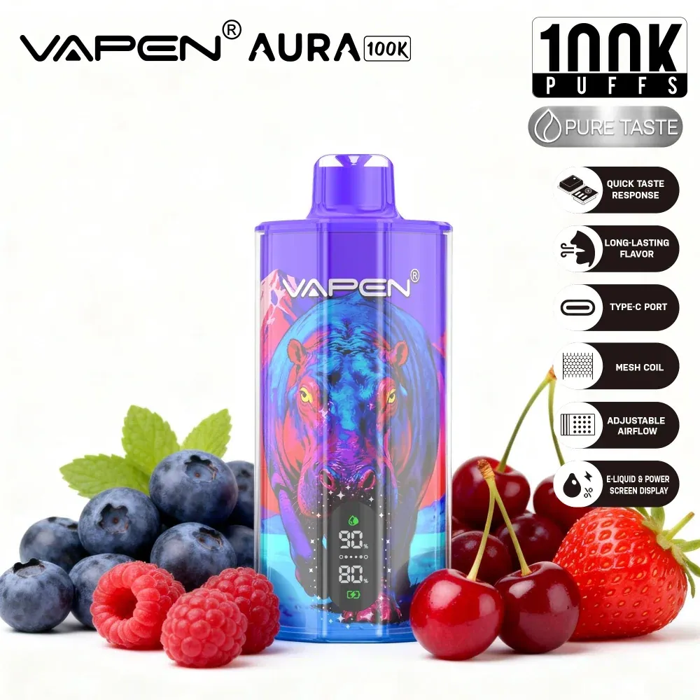 VAPEN AURA 100K — Wybierz Smak
