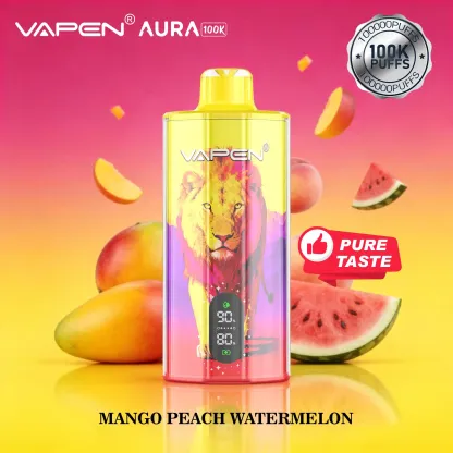 VAPEN AURA 100K - Mango Brzoskwinia Arbuz