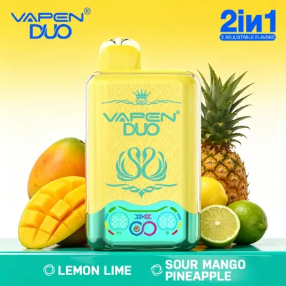 VAPEN DUO 40,000 Puffs – Cytryna Limonka & Kwaśne Mango Ananas