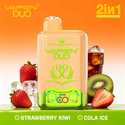 VAPEN DUO 40,000 Puffs – Truskawka Kiwi & Cola z Lodem
