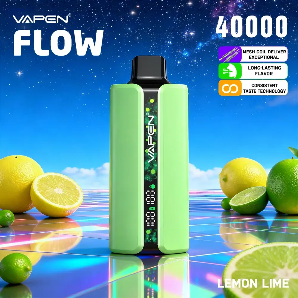 VAPEN FLOW 40,000 Puffs – Cytryna limonka