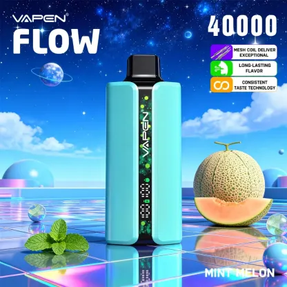 VAPEN FLOW 40,000 Puffs –  Melon miętowy