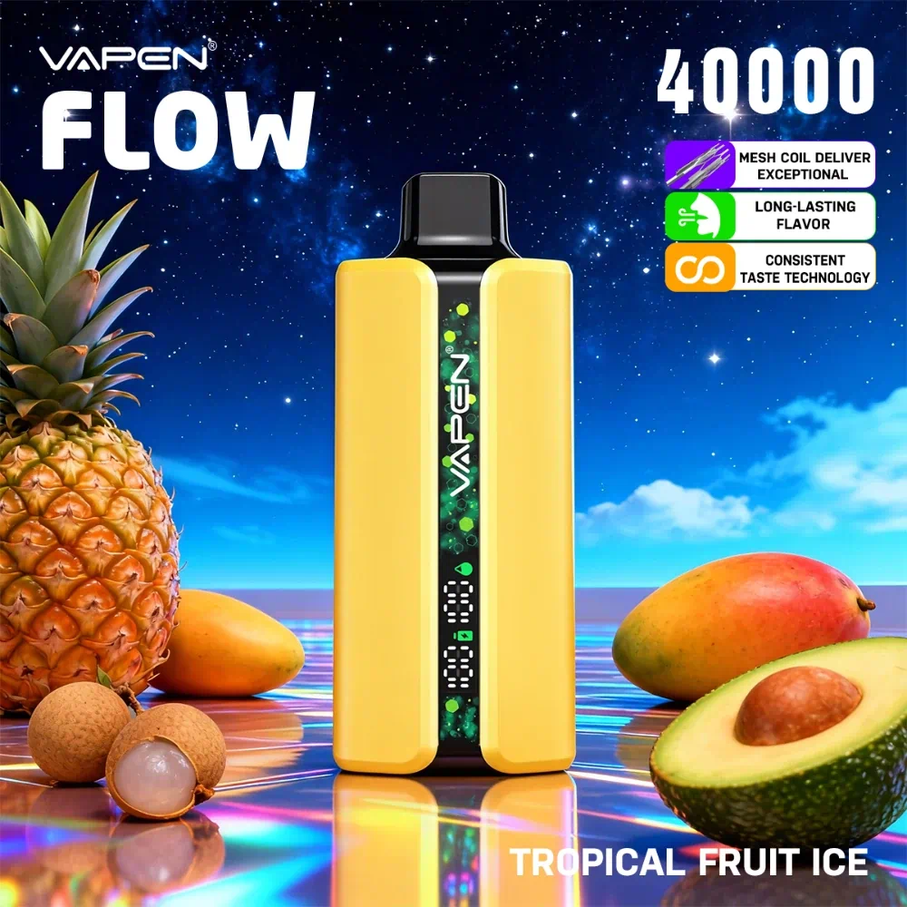 VAPEN FLOW 40,000 Puffs –  Owoce tropikalne lodowe