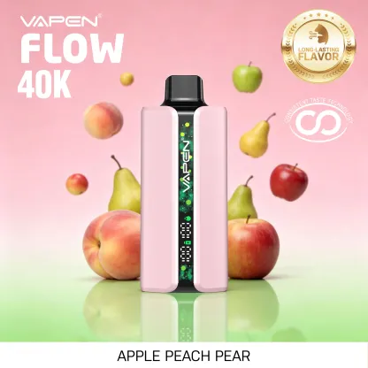 VAPEN FLOW 40,000 Puffs – Jabłko Brzoskwinia Gruszka
