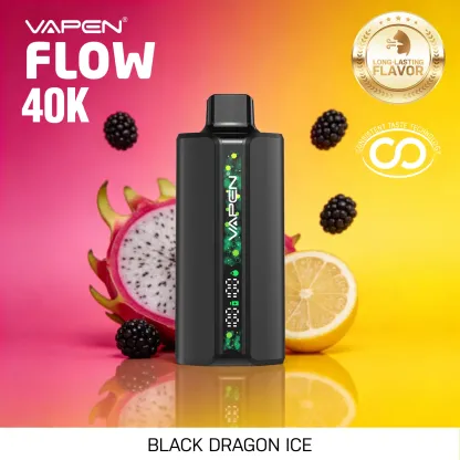 VAPEN FLOW 40,000 Puffs – Black Dragon Ice