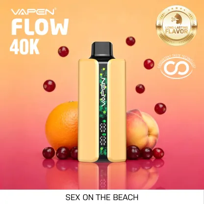 VAPEN FLOW 40,000 Puffs –  Sex on the beach