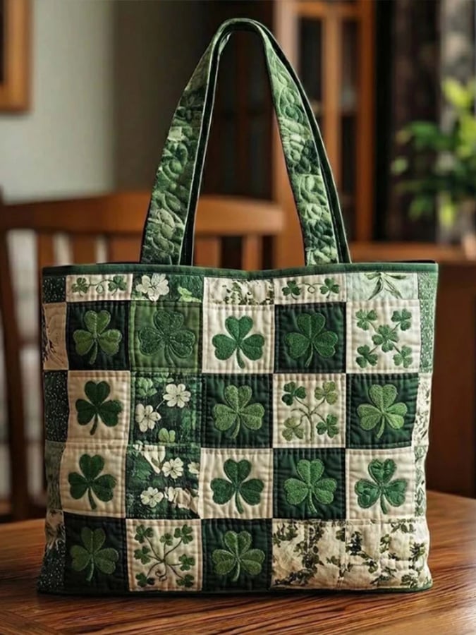 Saint Patrick's Day Quilted Bag