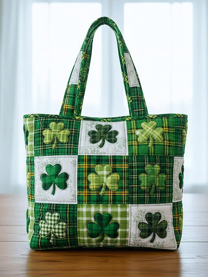 Saint Patrick's Day Quilted Bag