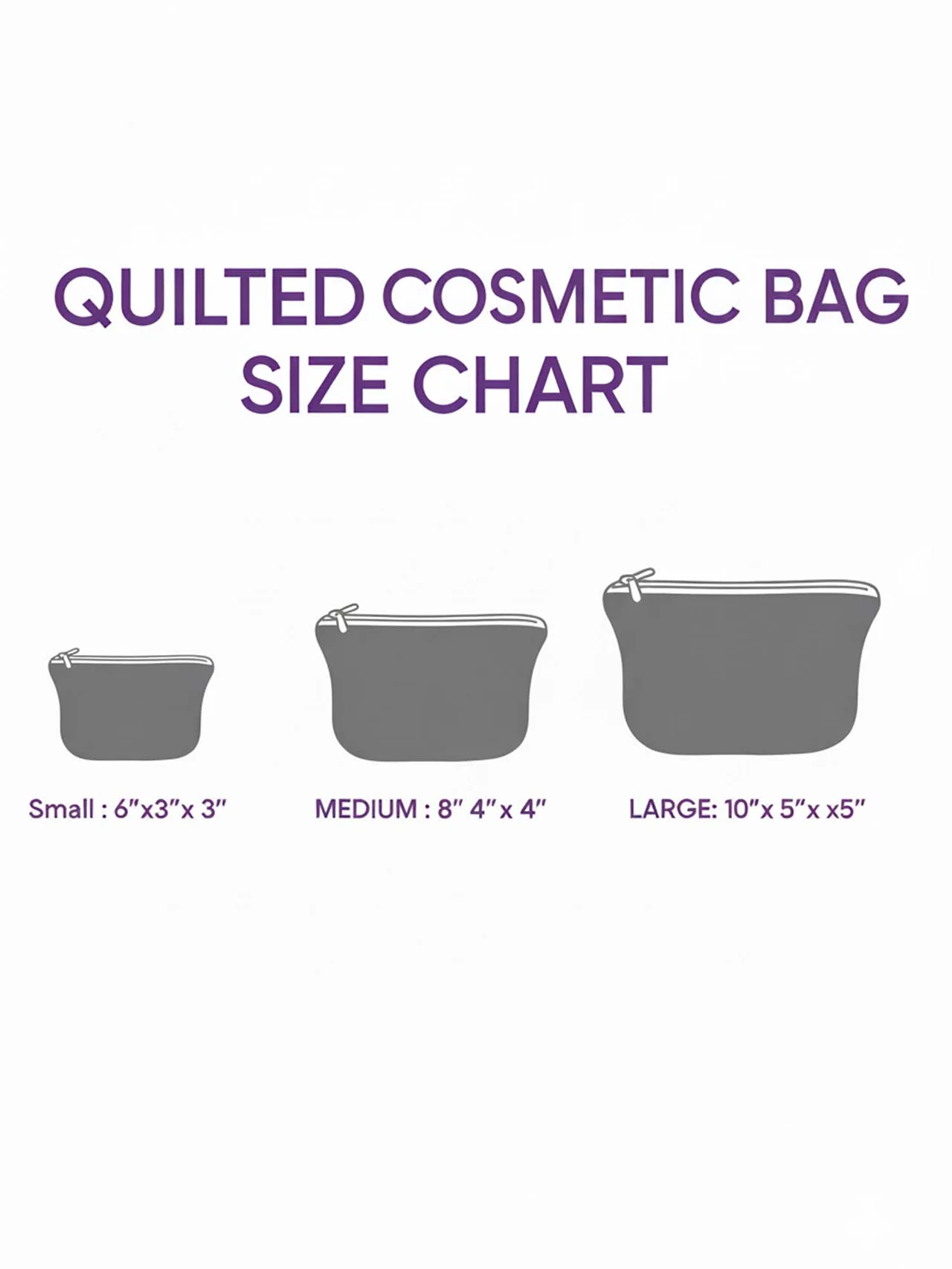 Hot Air Balloon Quilted Cosmetic Bag