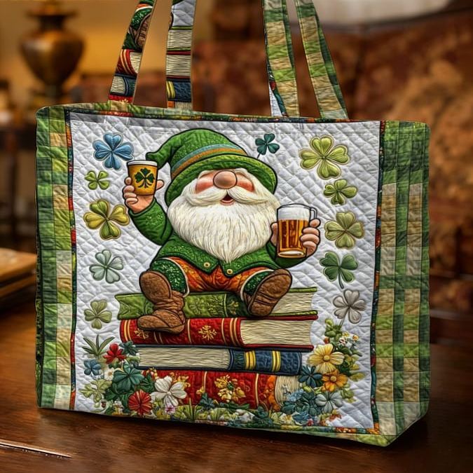 Saint Patrick's Day Irish Quilted Bag