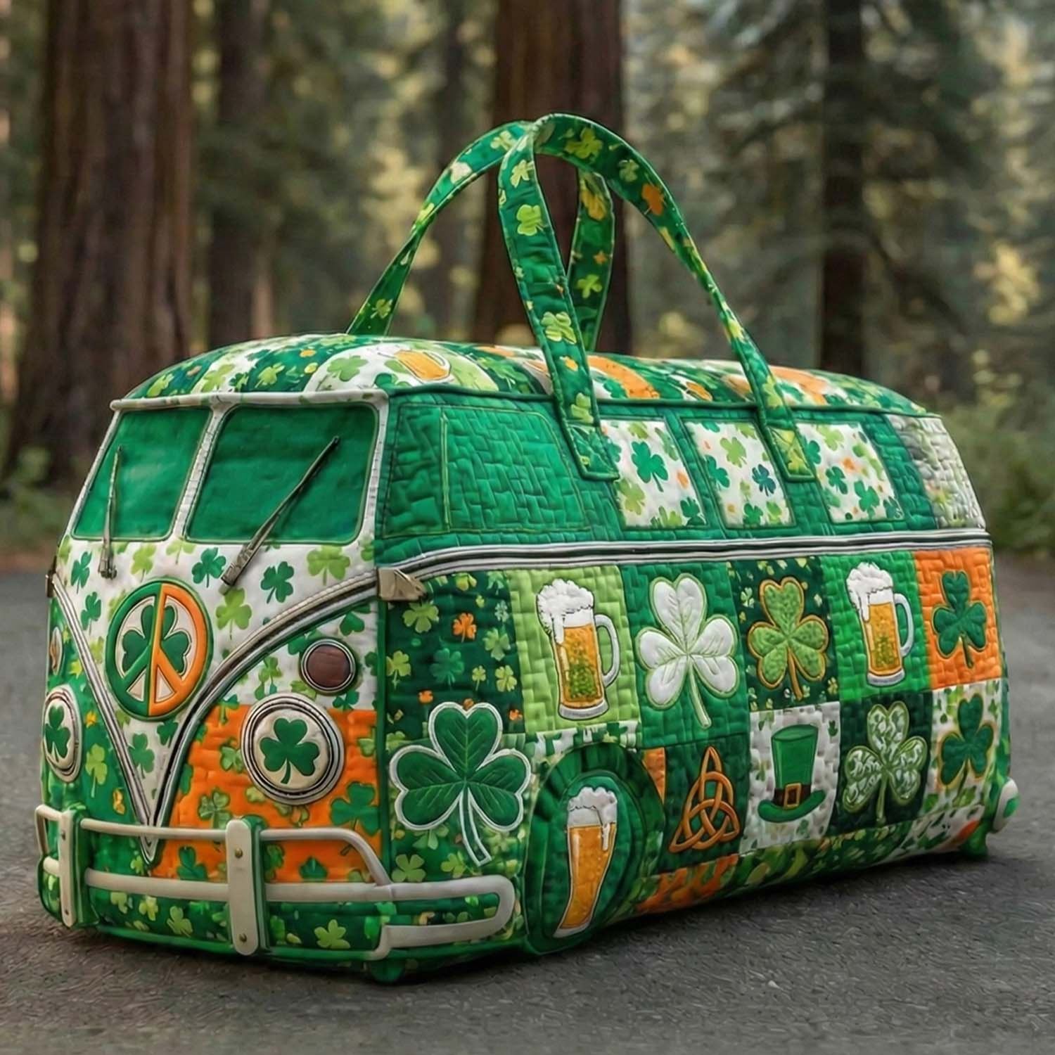 [Copy]St.Patrick Day Quilted Duffle Bag